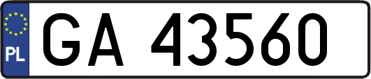 GA43560