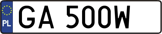 GA500W