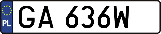 GA636W