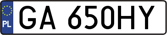 GA650HY