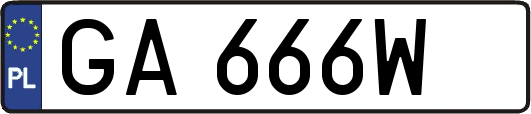 GA666W