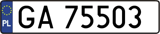 GA75503