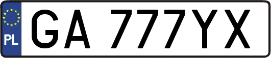 GA777YX