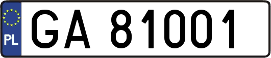 GA81001