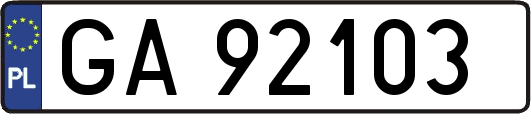 GA92103