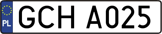 GCHA025