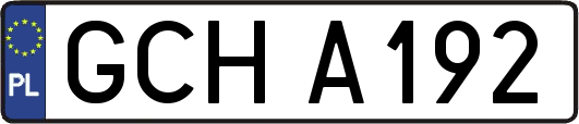GCHA192