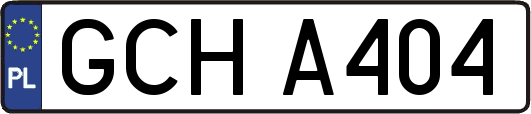 GCHA404