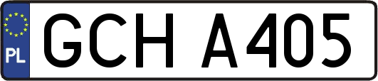 GCHA405