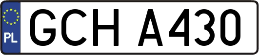GCHA430