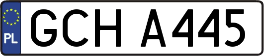 GCHA445