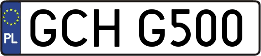 GCHG500