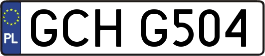 GCHG504