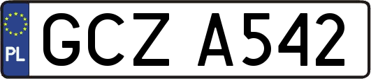 GCZA542