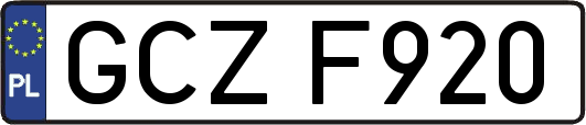 GCZF920