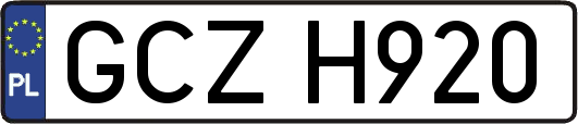 GCZH920