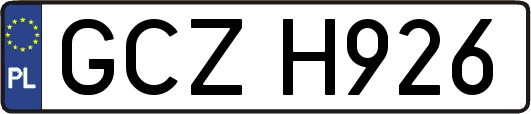 GCZH926
