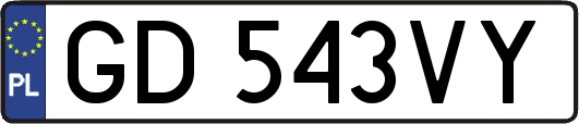 GD543VY