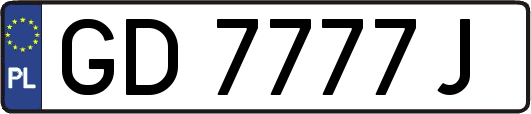 GD7777J