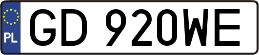 GD920WE