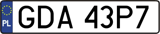 GDA43P7