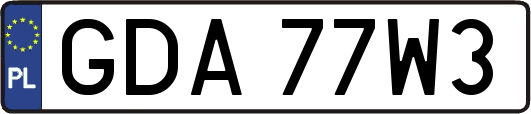 GDA77W3