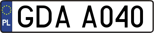 GDAA040