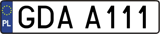 GDAA111
