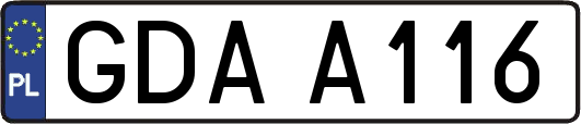 GDAA116