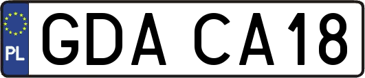 GDACA18