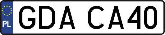 GDACA40