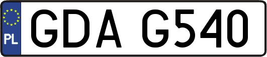 GDAG540