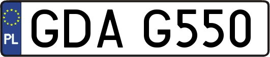 GDAG550