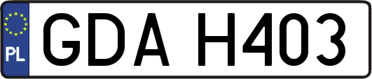 GDAH403