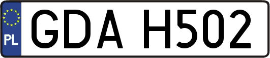 GDAH502