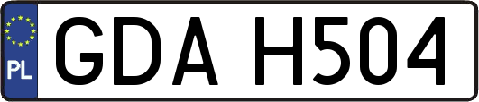 GDAH504