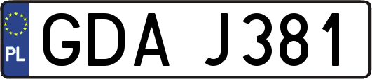 GDAJ381