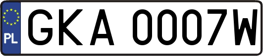 GKA0007W