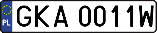 GKA0011W
