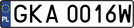 GKA0016W