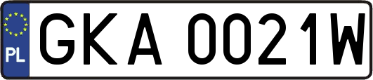 GKA0021W