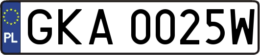 GKA0025W