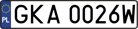 GKA0026W