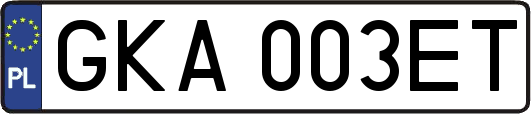 GKA003ET