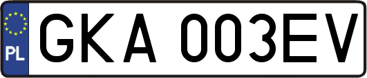GKA003EV