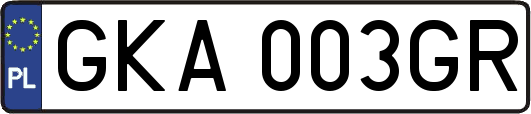 GKA003GR