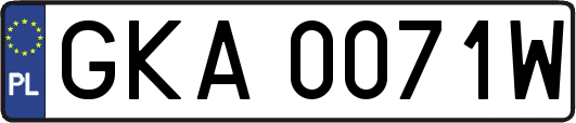 GKA0071W