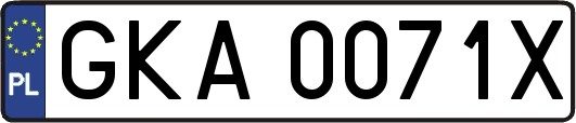 GKA0071X