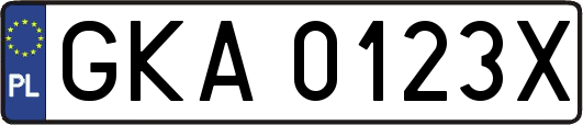 GKA0123X