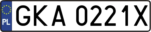 GKA0221X